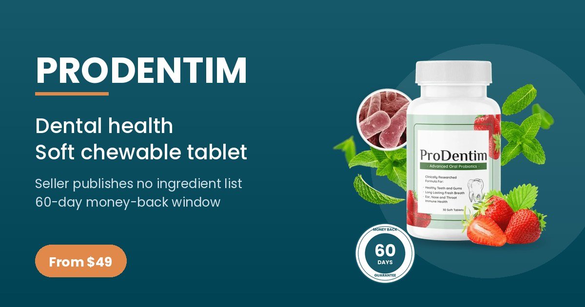 ProDentim | Oral Probiotic Chewable | Packages From $49